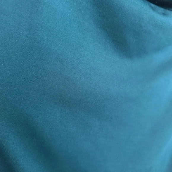 The Limited Teal Draped Neck Tank Top - Picture 2 of 5